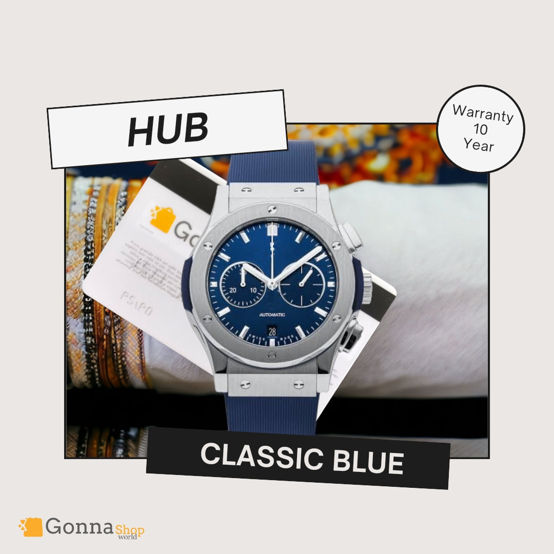 Luxury Watch HUB Classic blue