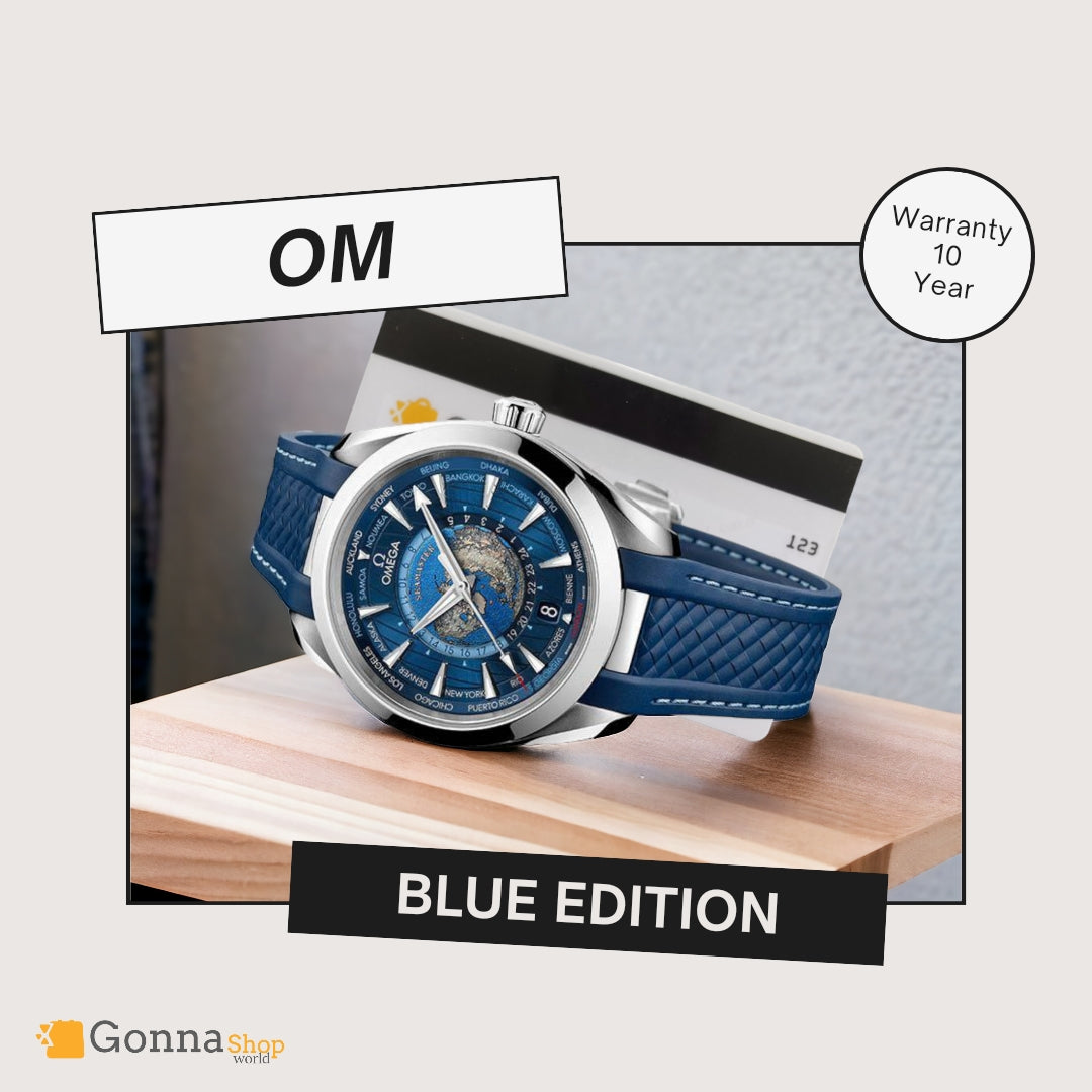Luxury Watch OM Blue Edition