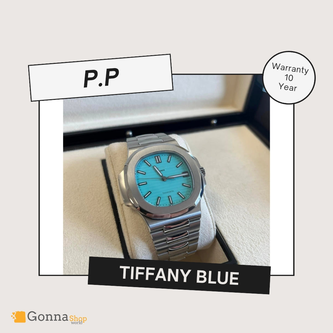 Luxury Watch P.p Naut Tiffany Blue