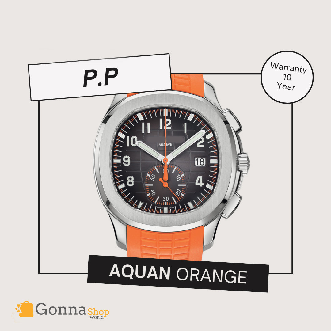 Luxury Watch P.p Aquan Orange