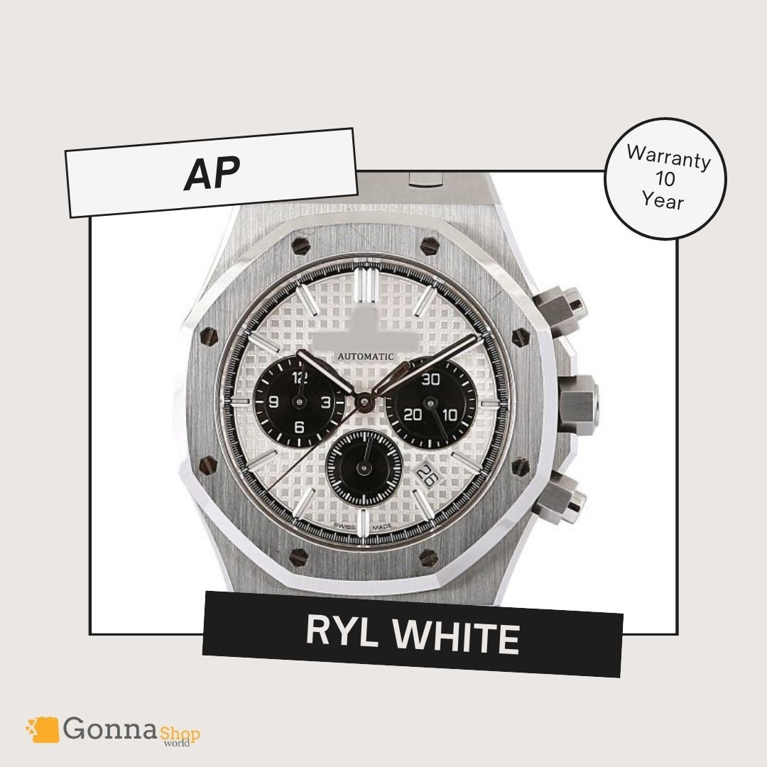 Luxury Watch Ap RYL CO White