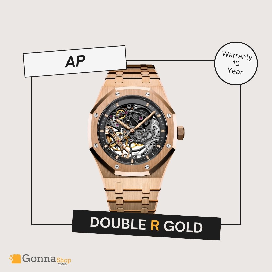 Luxury Watch Ap RYL DOUBLE R Gold