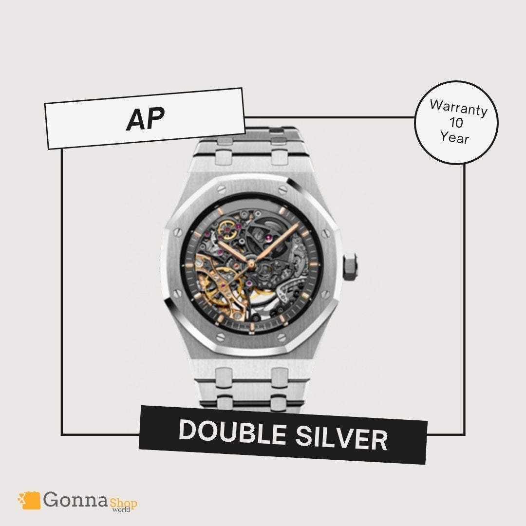 Luxury Watch Ap RYL DOUBLE Silver