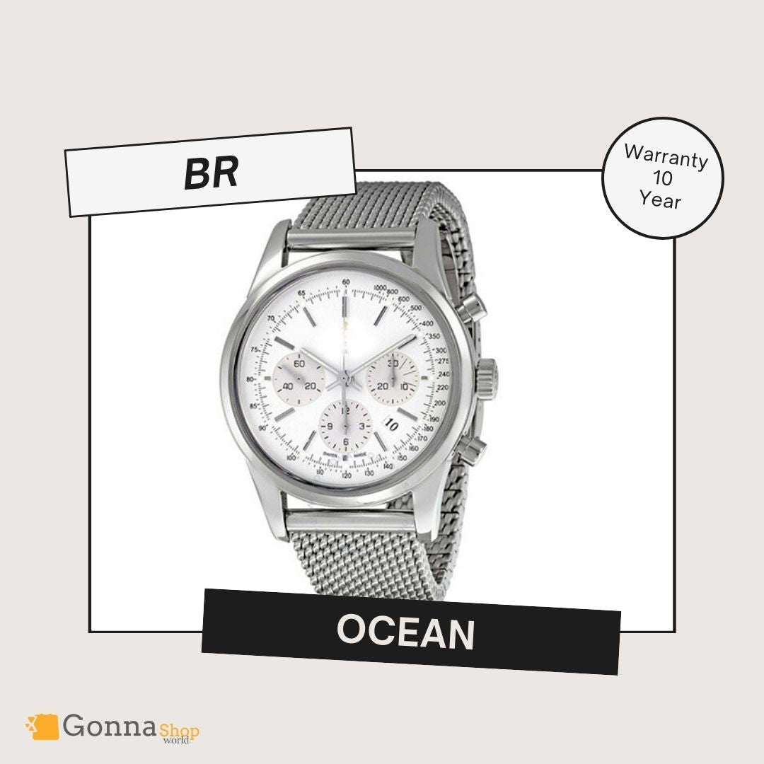 Luxury Watch BR ocean platinum Strap