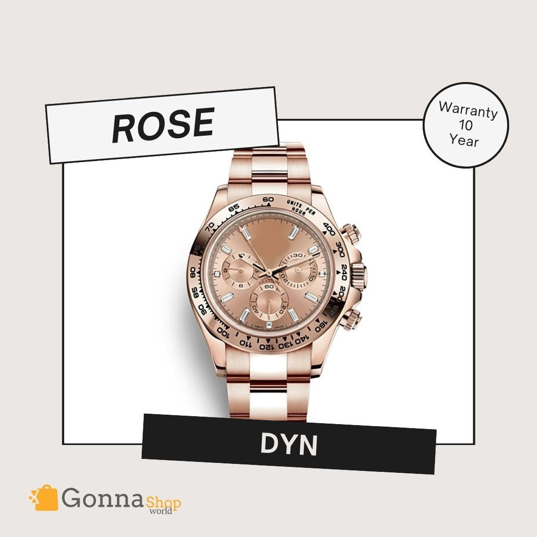 Luxury Watch DYN All Rose 18k Plated