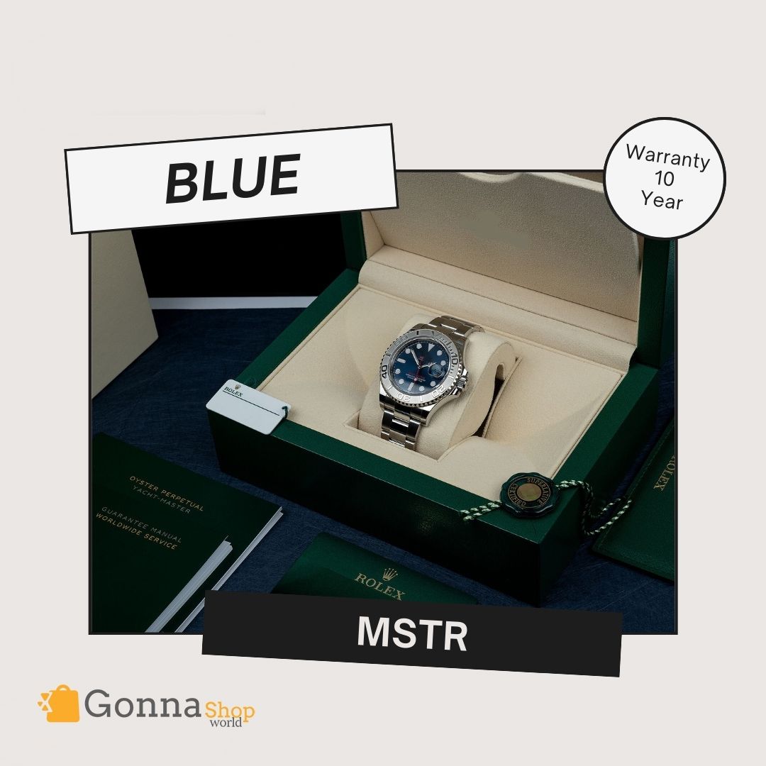 Luxury Watch Mstr Blue Dial