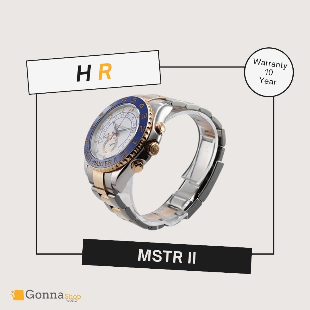 Luxury Watch Mstr II Rose Gold 18k Plated