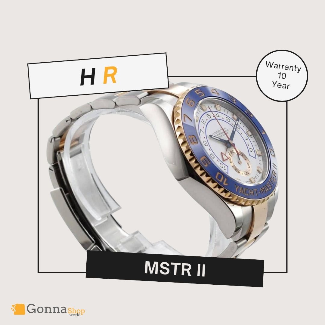 Luxury Watch Mstr II Rose Gold 18k Plated