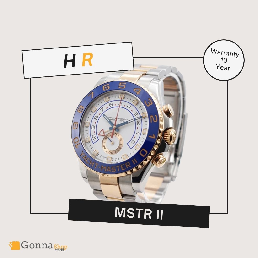 Luxury Watch Mstr II Rose Gold 18k Plated