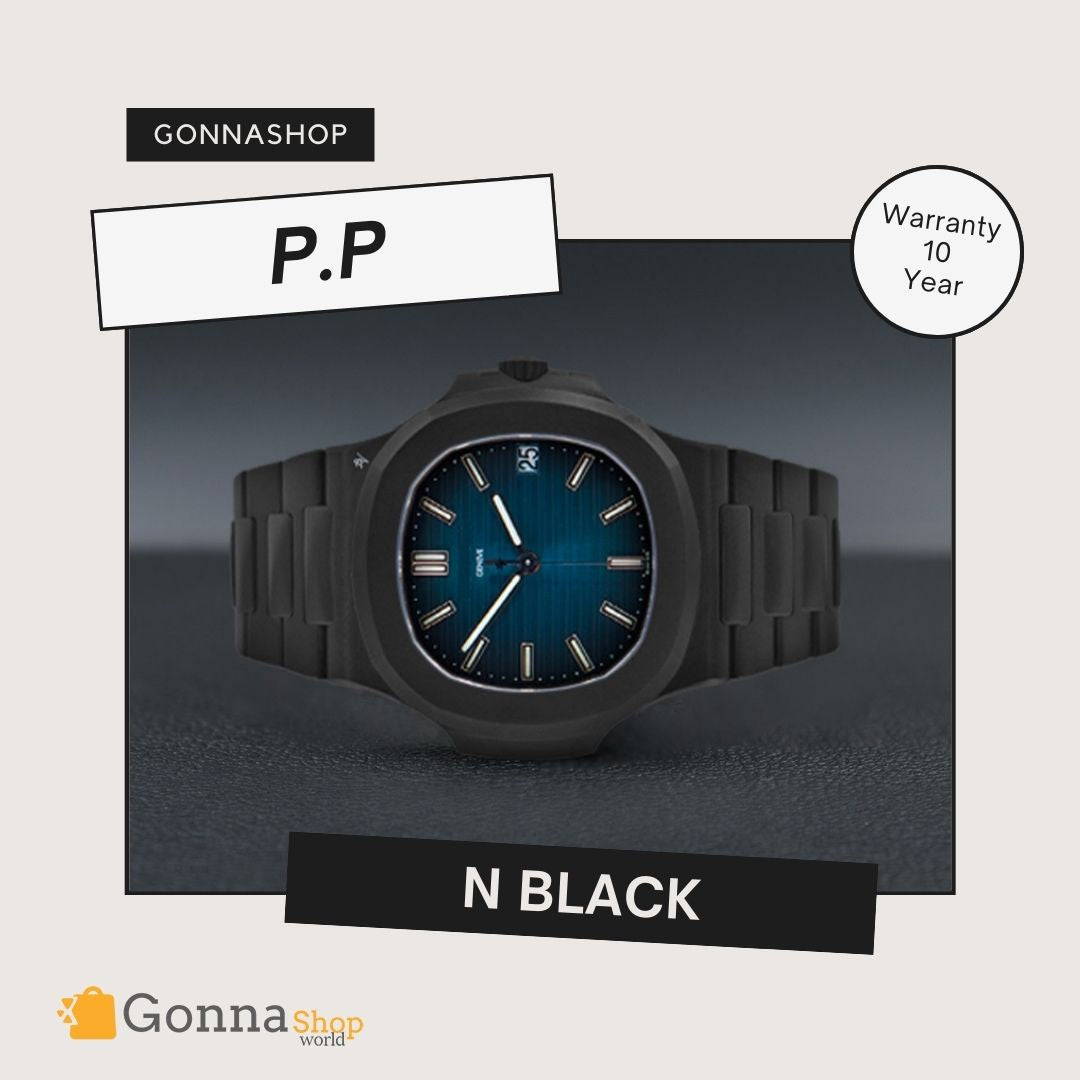 Luxury Watch P.p Naut Black Limitied Edition