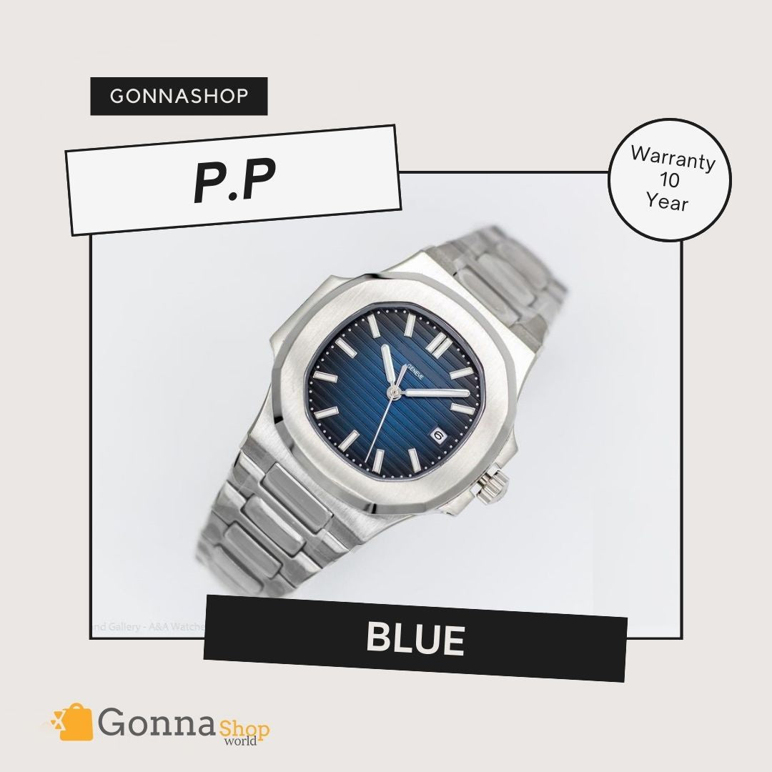 Luxury Watch P.p Naut blue Dark