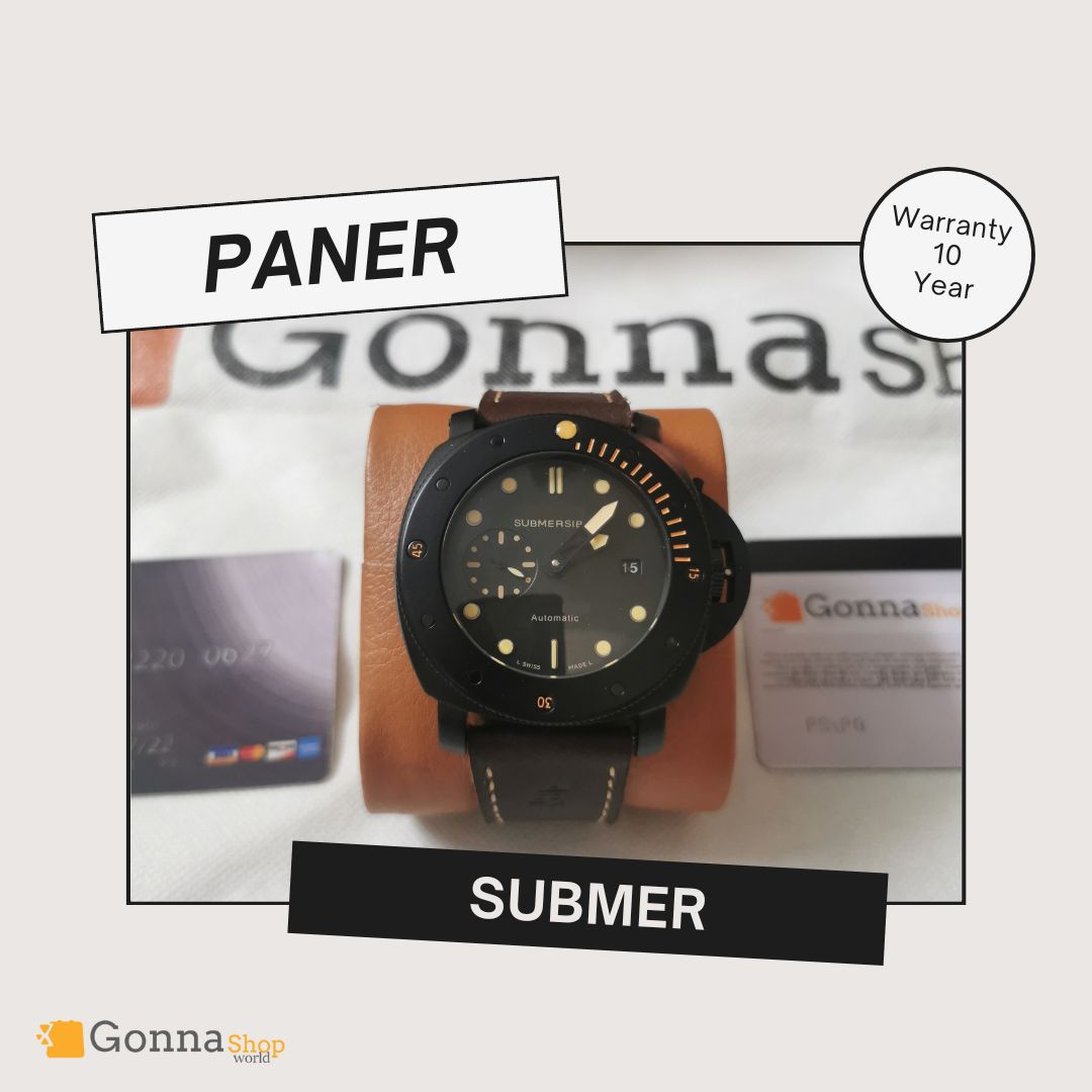 Luxury Watch Paner SUBM Black