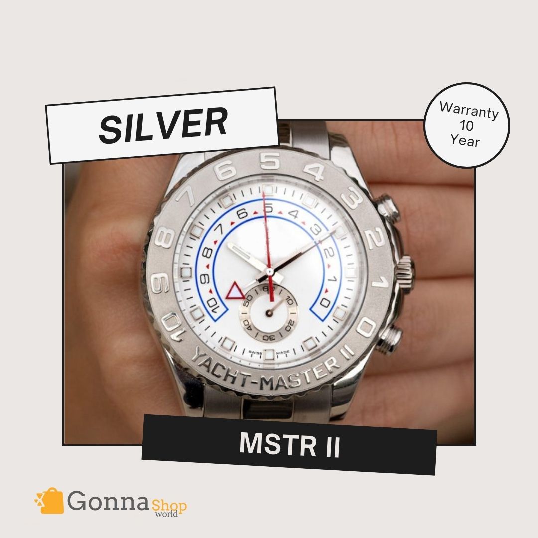 Luxury Watch Mstr II All Silver