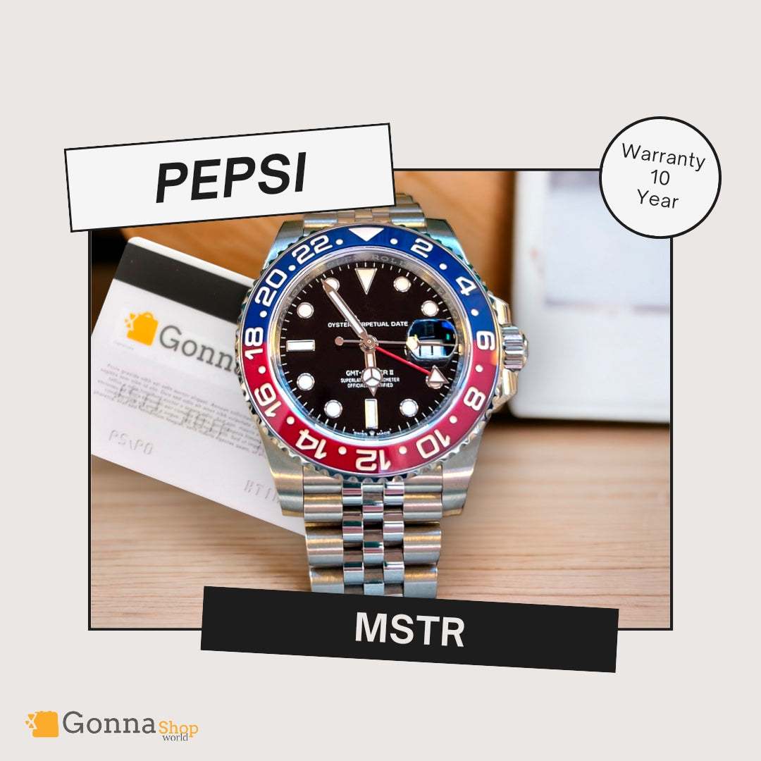 Luxury Watch Mastr II GM Work Pepsi