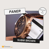 Luxury Watch Paner SUBM Brown