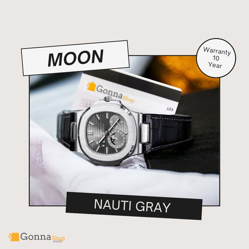 Luxury Watch P.p Moon Gray