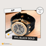 Luxury Watch AP RYL Gold Black