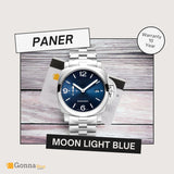 Luxury Watch Paner Moon Light Blue