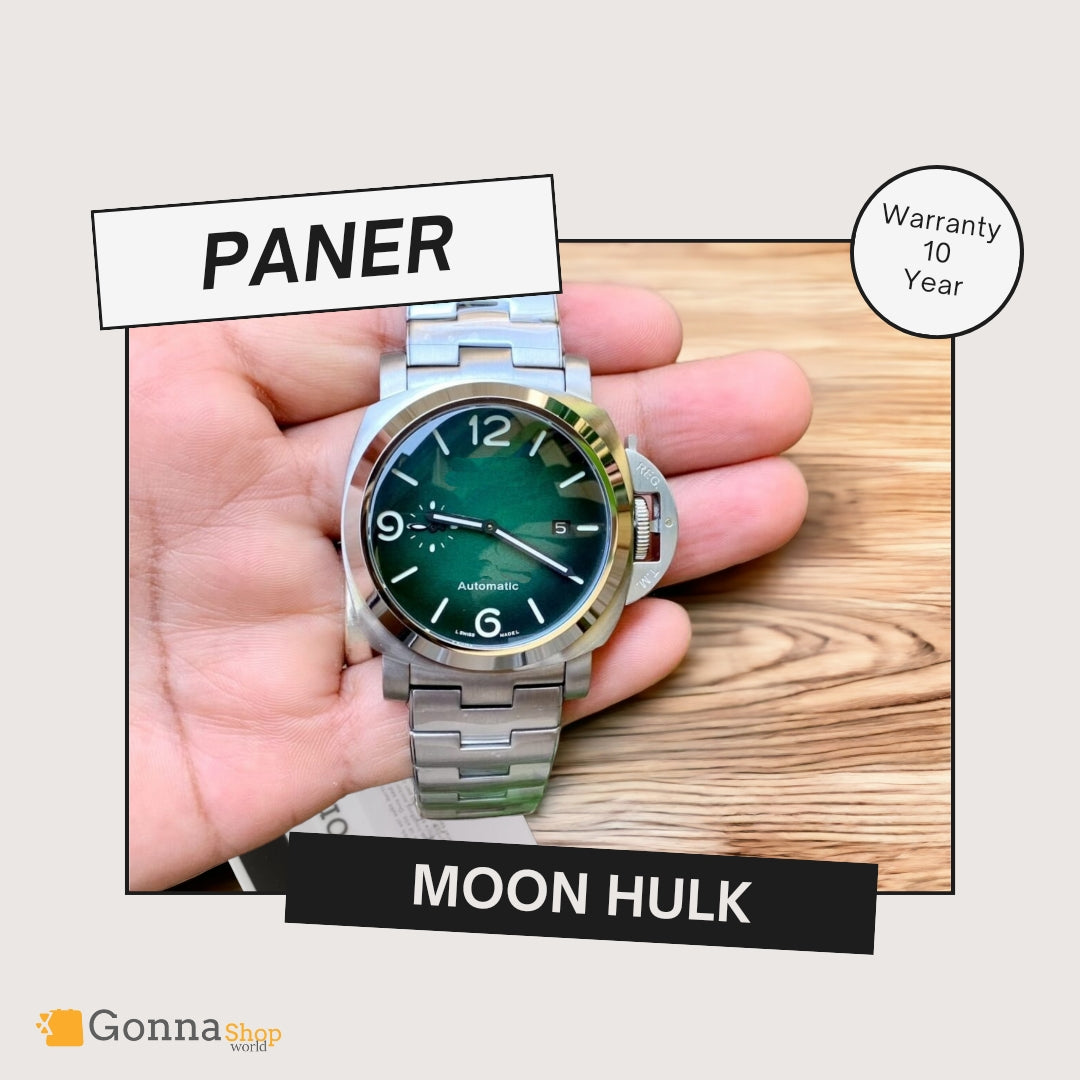 Luxury Watch Paner Moon Hulk
