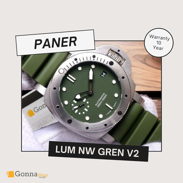 Luxury Watch Paner Lum New Green