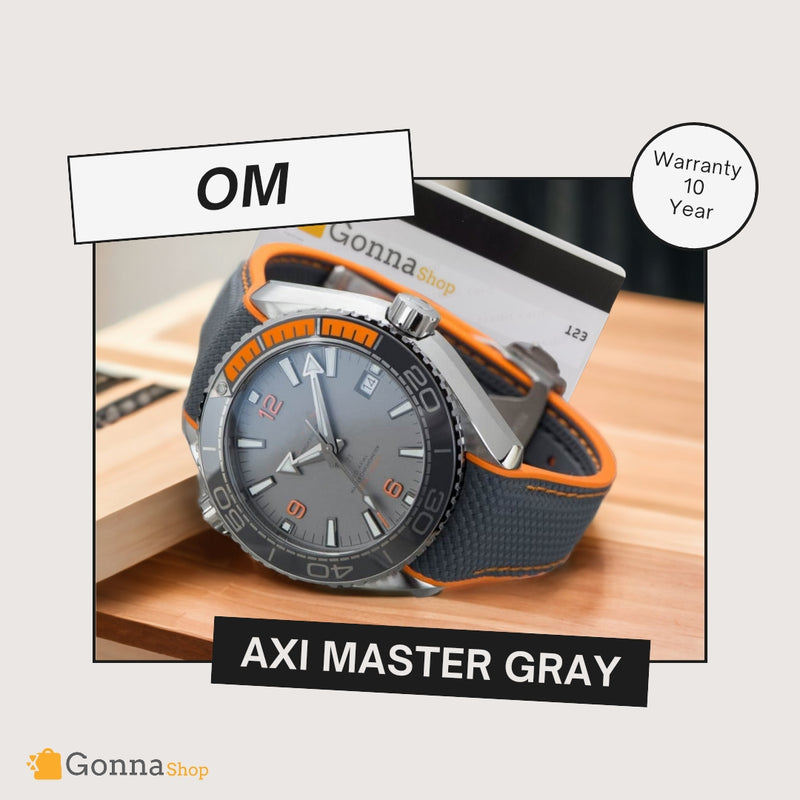Luxury Watch OM Axi Master Gray