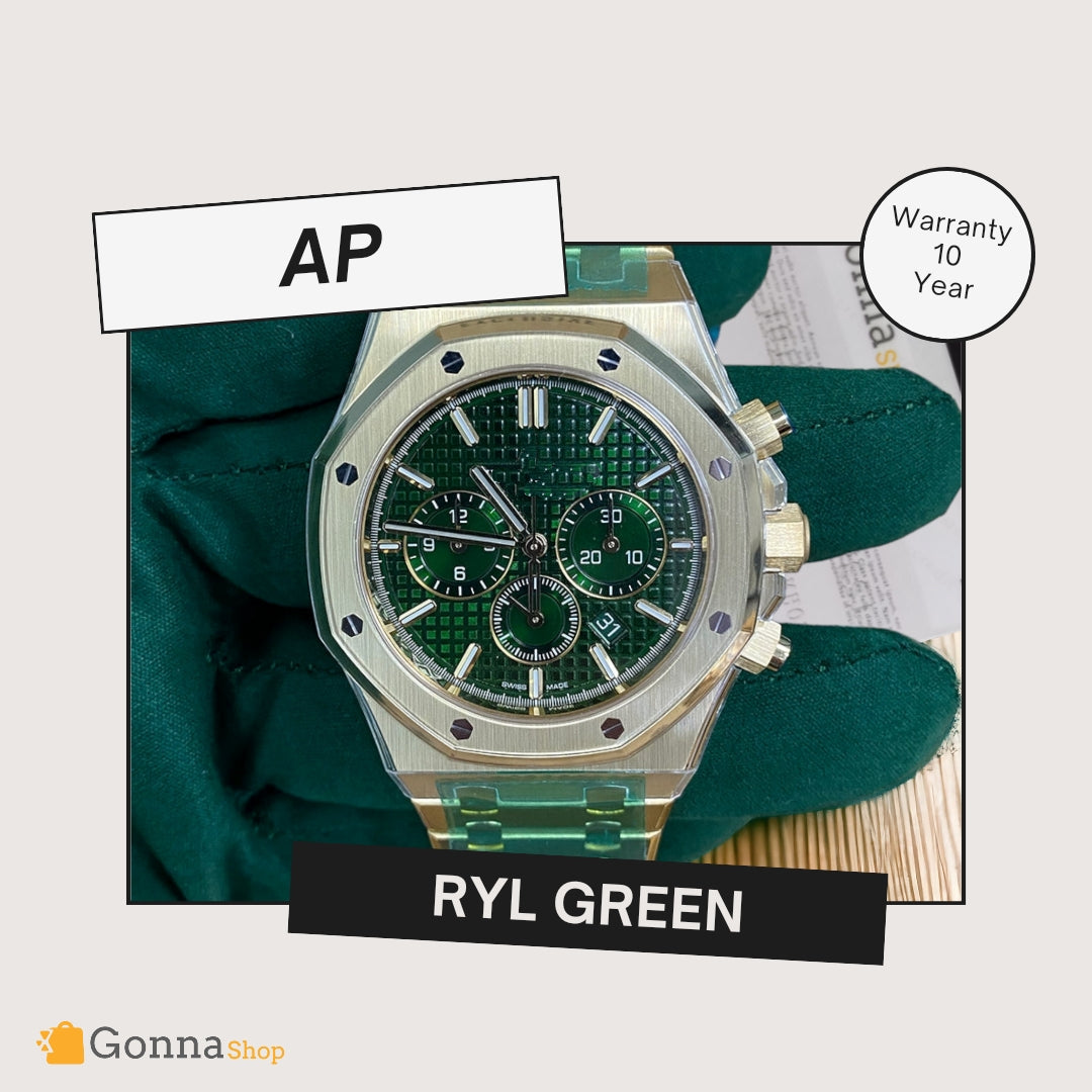 Luxury Watch Ap RYL CO Green