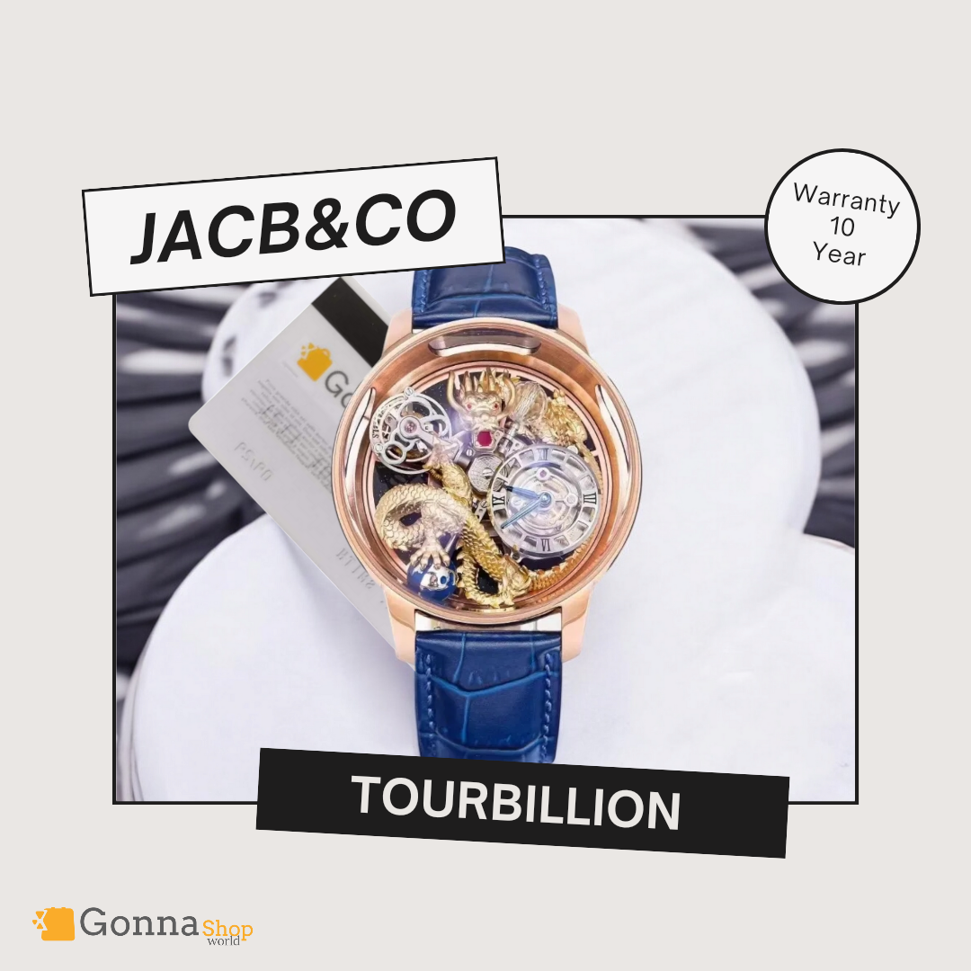 ساعة فاخرة من JACB &CO Tourbillion Dragon 🐉