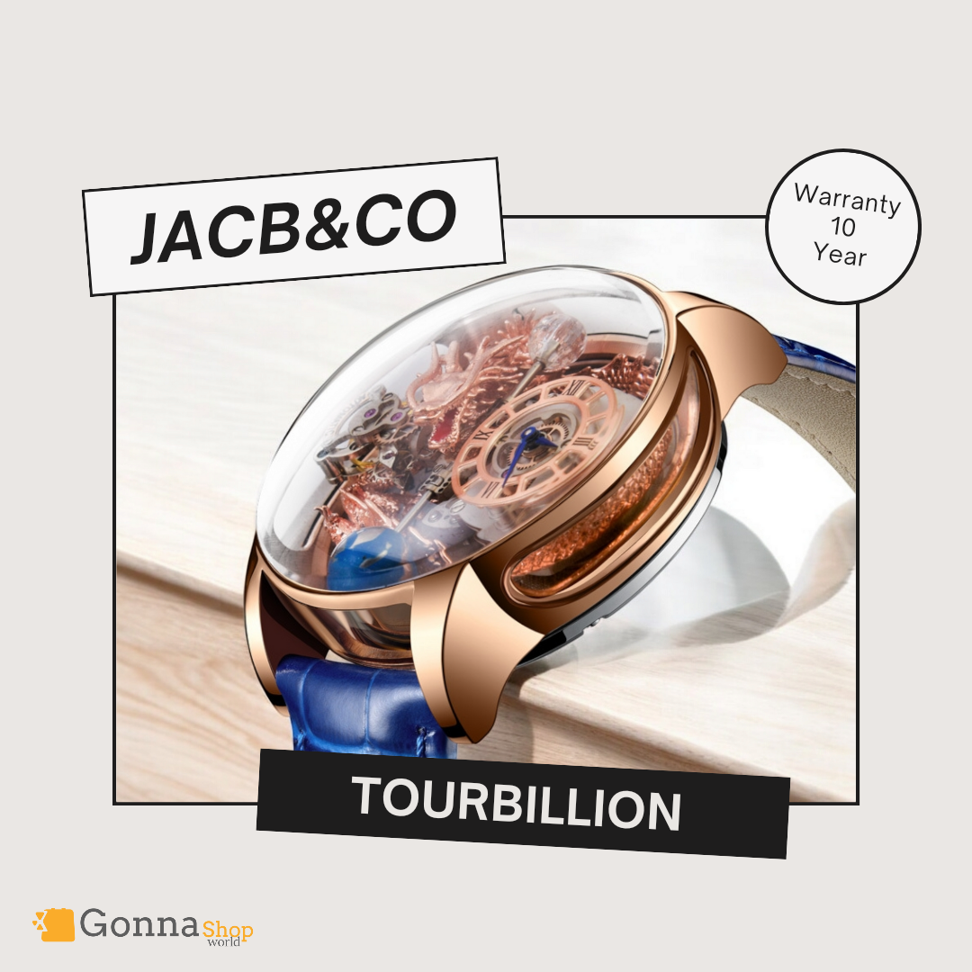 ساعة فاخرة من JACB &CO Tourbillion Dragon 🐉