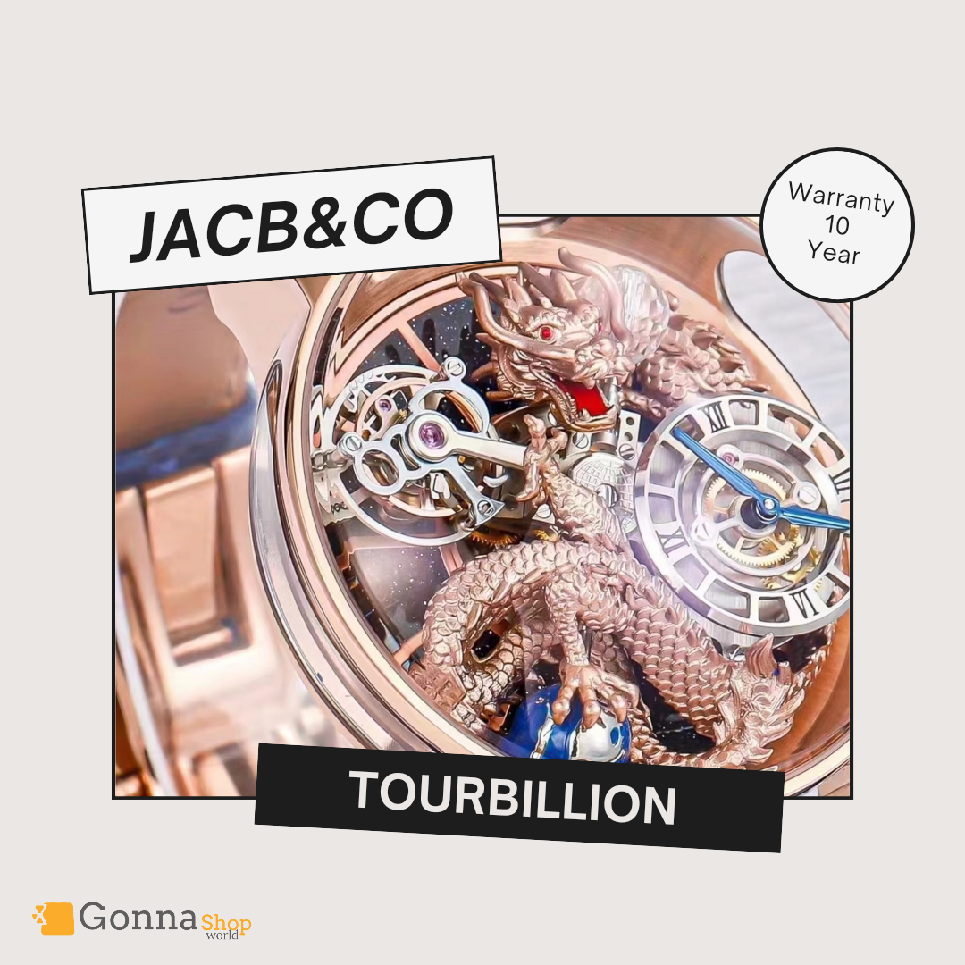 ساعة فاخرة من JACB &CO Tourbillion Dragon 🐉