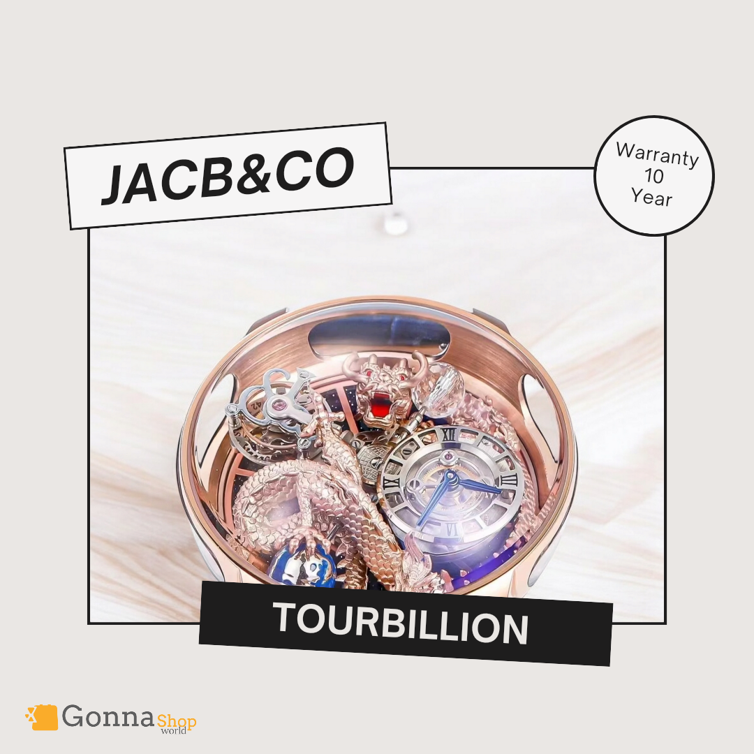 ساعة فاخرة من JACB &CO Tourbillion Dragon 🐉