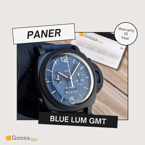 Luxury Watch Paner Lum Blue Gmt