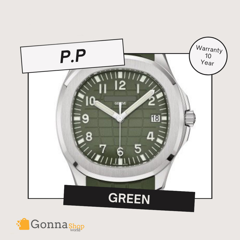 Luxury Watch P.p Aquan Green