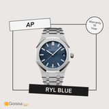 Luxury Watch Ap RYL Blue