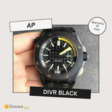 Luxury Watch Ap RYL Divr All Black