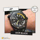Luxury Watch Ap RYL Divr All Black