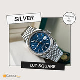 Luxury Watch DJTJ Blue Square