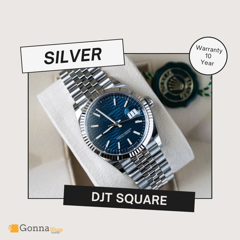 Luxury Watch DJTJ Blue Square