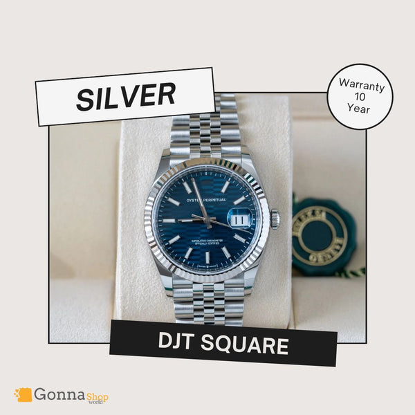 Luxury Watch DJTJ Blue Square