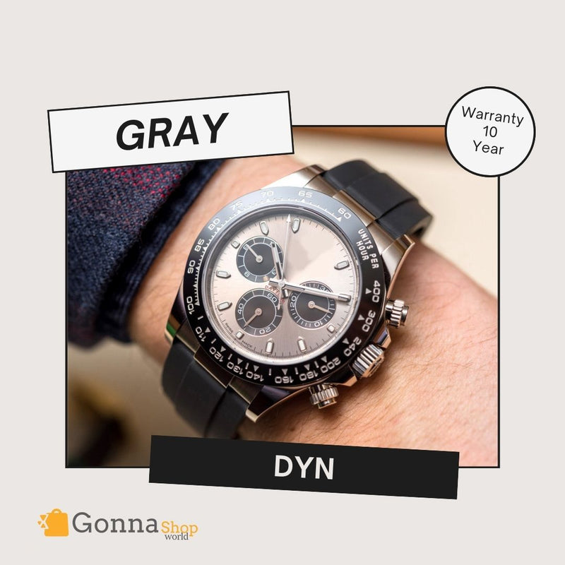 Luxury Watch DYN Rubber Gray