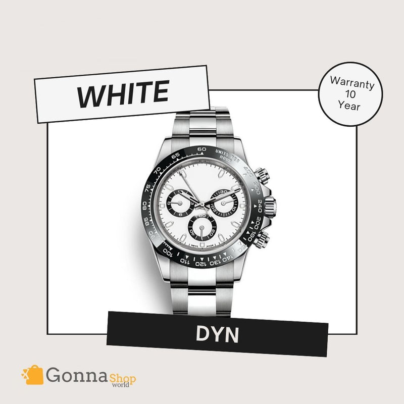 Luxury Watch DYN White Black
