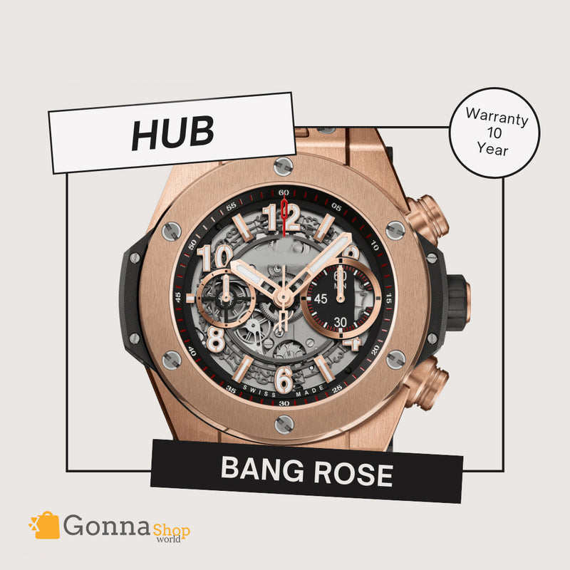 Luxury Watch HUB Bang Rose