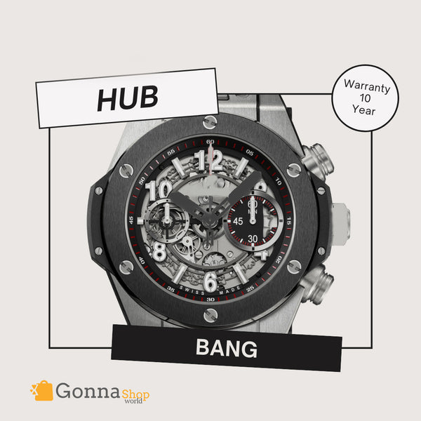 Luxury Watch HUB Bang Silver