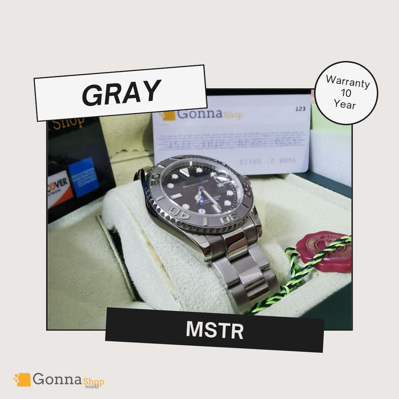 Luxury Watch Mstr Gray Dial