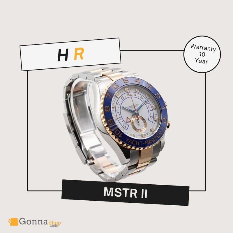 Luxury Watch Mstr II Rose Gold 18k Plated