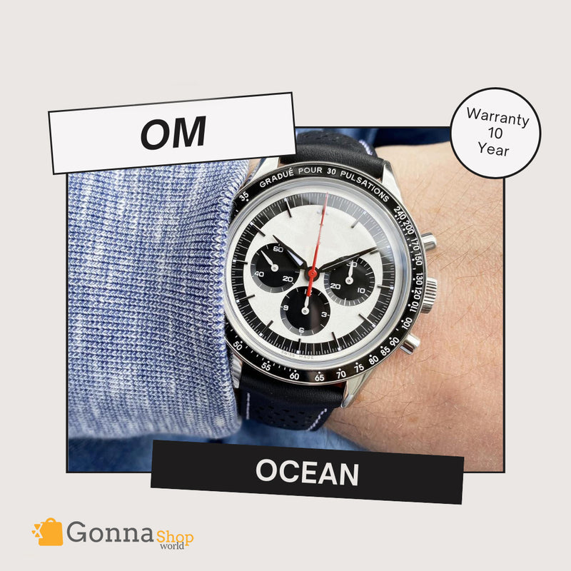 Luxury Watch OM Ocean White
