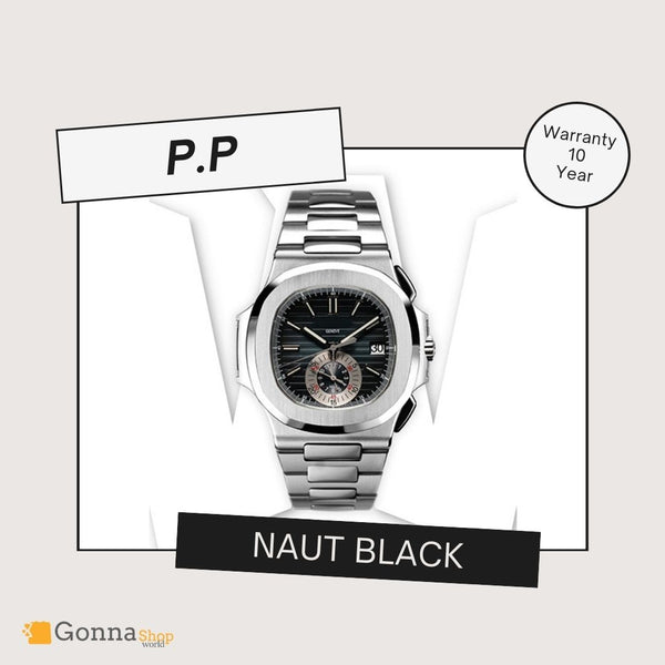 Luxury Watch P.p Naut Black DialV2