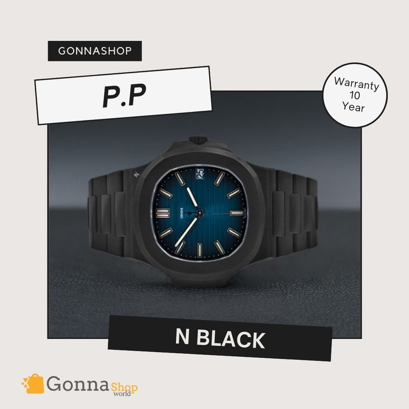 Luxury Watch P.p Naut Black Limitied Edition